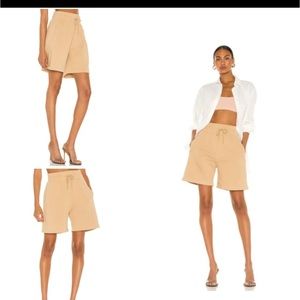 Agolde boxer style sweat shorts